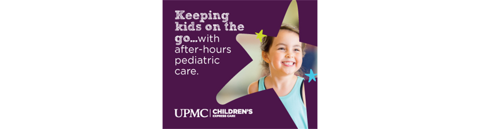 Thank you, UPMC Children's Community Pediatrics