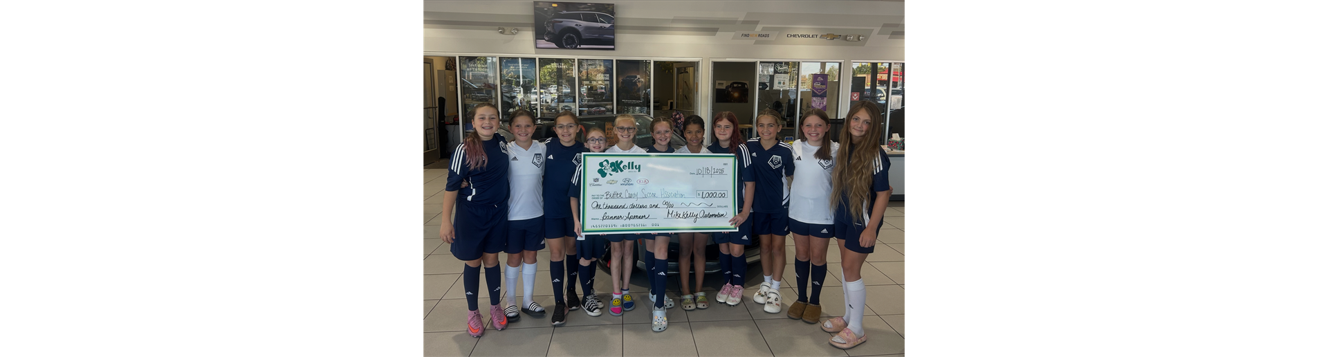 Thank you, Mike Kelly Automotive! 